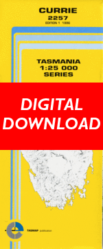 Digital Currie 1:25000 Topographic/Cadastral Map