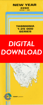 Digital New Year 1:25000 Topographic/Cadastral Map