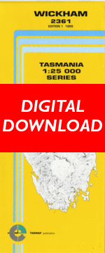 Digital Wickham 1:25000 Topographic/Cadastral Map