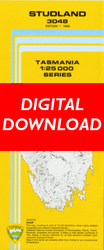 Digital Studland 1:25000 Topographic/Cadastral Map