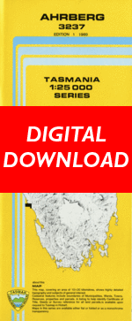 Digital Ahrberg  1:25000 Topographic/Cadastral Map