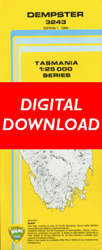 Digital Dempster 1:25000 Topographic/Cadastral Map