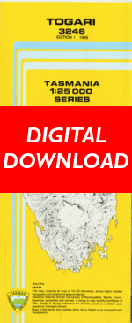 Digital Togari 1:25000 Topographic/Cadastral Map