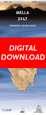 Digital Mella 1:25000 Topographic/Cadastral Map