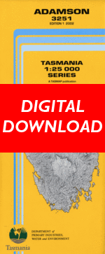 Digital Adamson 1:25000 Topographic/Cadastral Map