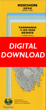 Digital Rochon 1:25000 Topographic/Cadastral Map