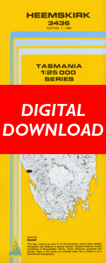 Digital Heemskirk 1:25000 Topographic/Cadastral Map