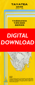 Digital Tayatea 1:25000 Topographic/Cadastral Map