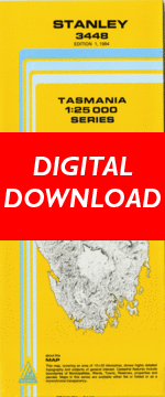 Digital Stanley  1:25000 Topographic/Cadastral Map