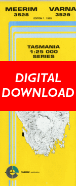 Digital Meerim-Varna 1:25000 Topographic/Cadastral Map