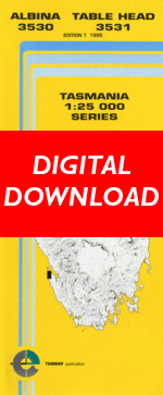 Digital Albina-Table Head 1:25000 Topographic/Cadastral Map