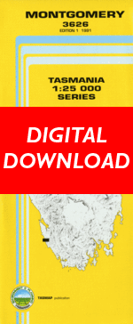 Digital Montgomery 1:25000 Topographic/Cadastral Map