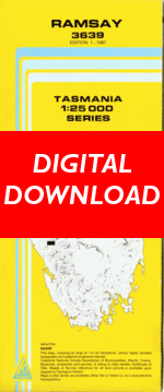 Digital Ramsay 1:25000 Topographic/Cadastral Map