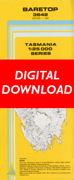 Digital Baretop 1:25000 Topographic/Cadastral Map