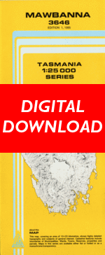 Digital Mawbanna 1:25000 Topographic/Cadastral Map