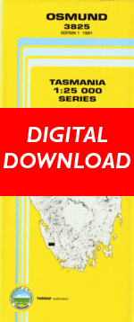 Digital Osmund 1:25000 Topographic/Cadastral Map