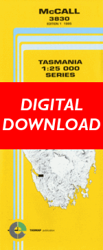 Digital Mccall 1:25000 Topographic/Cadastral Map