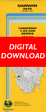 Digital Darwin 1:25000 Topographic/Cadastral Map