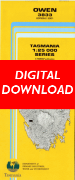 Digital Owen 1:25000 Topographic/Cadastral Map