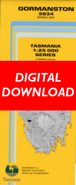 Digital Gormanston 1:25000 Topographic/Cadastral Map