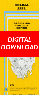 Digital Selina 1:25000 Topographic/Cadastral Map