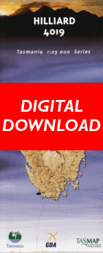 Digital Hilliard 1:25000 Topographic/Cadastral Map