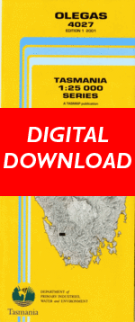 Digital Olegas 1:25000 Topographic/Cadastral Map