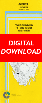 Digital Abel 1:25000 Topographic/Cadastral Map