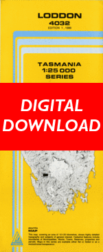 Digital Loddon 1:25000 Topographic/Cadastral Map