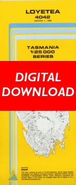 Digital Loyetea 1:25000 Topographic/Cadastral Map