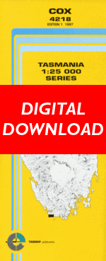 Digital Cox  1:25000 Topographic/Cadastral Map