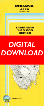 Digital Pokana 1:25000 Topographic/Cadastral Map