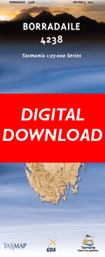 Digital Borradaile 1:25000 Topographic/Cadastral Map