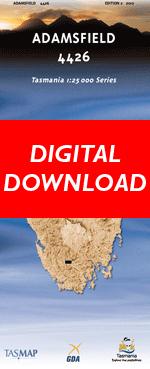 Digital Adamsfield 1:25000 Topographic/Cadastral Map