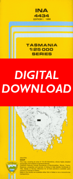 Digital Ina 1:25000 Topographic/Cadastral Map