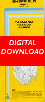 Digital Sheffield 1:25000 Topographic/Cadastral Map