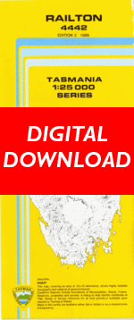 Digital Railton 1:25000 Topographic/Cadastral Map