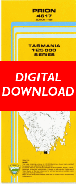 Digital Prion  1:25000 Topographic/Cadastral Map