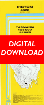 Digital Picton 1:25000 Topographic/Cadastral Map