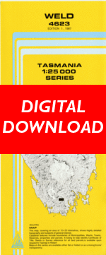 Digital Weld 1:25000 Topographic/Cadastral Map