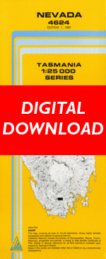 Digital Nevada 1:25000 Topographic/Cadastral Map