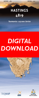 Digital Hastings 1:25000 Topographic/Cadastral Map