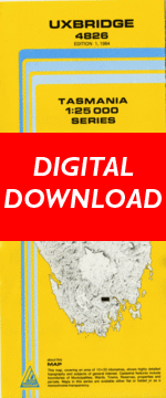 Digital Uxbridge 1:25000 Topographic/Cadastral Map