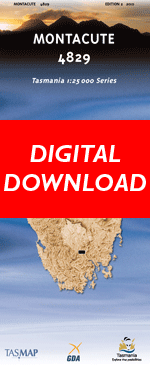 Digital Montacute 1:25000 Topographic/Cadastral Map