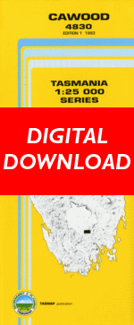 Digital Cawood 1:25000 Topographic/Cadastral Map