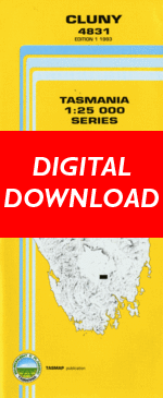 Digital Cluny 1:25000 Topographic/Cadastral Map