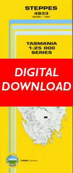 Digital Steppes 1:25000 Topographic/Cadastral Map