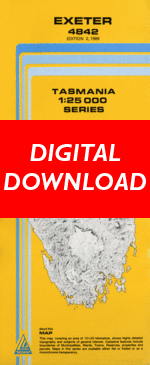 Digital Exeter 1:25000 Topographic/Cadastral Map