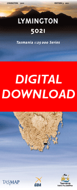 Digital Lymington 1:25000 Topographic/Cadastral Map