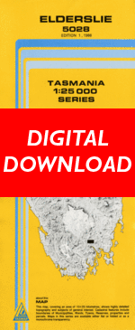 Digital Elderslie 1:25000 Topographic/Cadastral Map